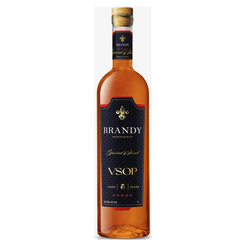 BRANDY VSOP, European Standard ,Imported , Premium BRANDY VSOP , 1L , 40% - Terra Global Beverages