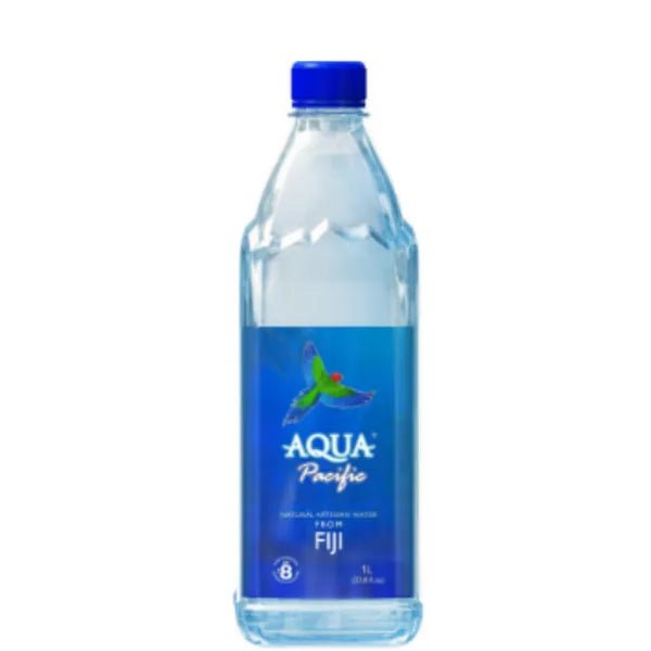 Aquapacific Water 1L, Fiji Finest Artesian Mineral Water , 2023 ITQI Superior Taste Award - Terra Global Beverages