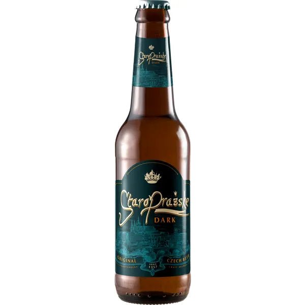 Beer , StaroPrazske Lager 500 mL, 5% ,12% Plato , aged in cellars for no less than 2 months. 2 - Terra Global Beverages