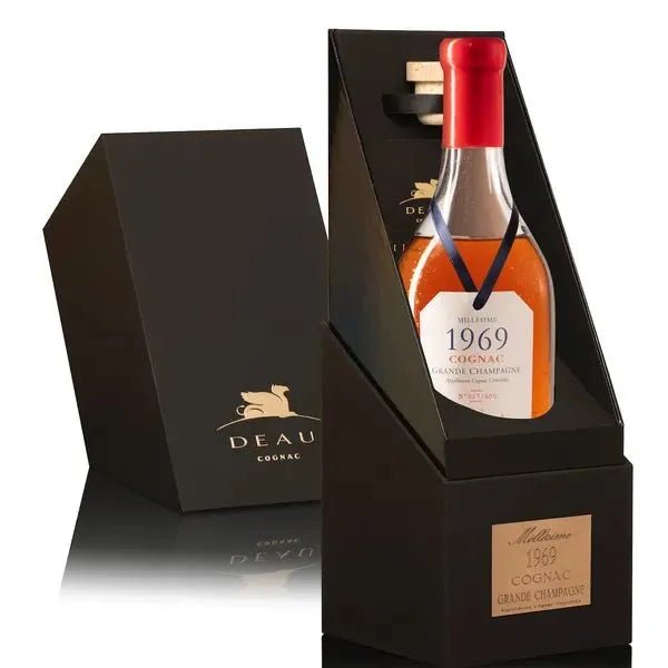 Cognac, Vintage 1969 Deau , Petite Champagne 750 mL , 43% - Terra Global Beverages
