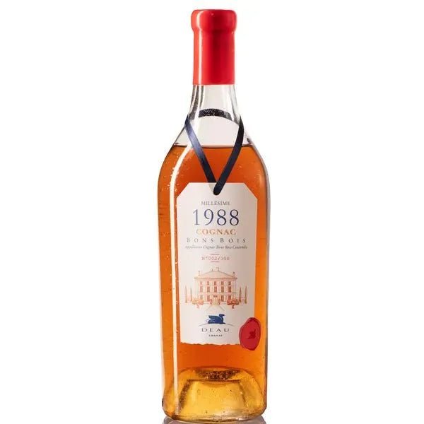Cognac, Vintage 1988 Deau , Petite Champagne 750 mL , 48% - Terra Global Beverages