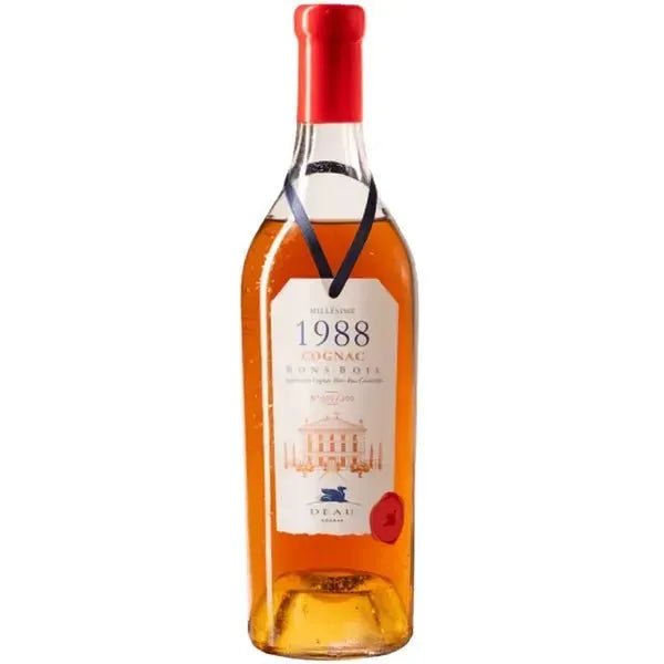 Cognac, Vintage 1988 Deau , Petite Champagne 750 mL , 48% - Terra Global Beverages
