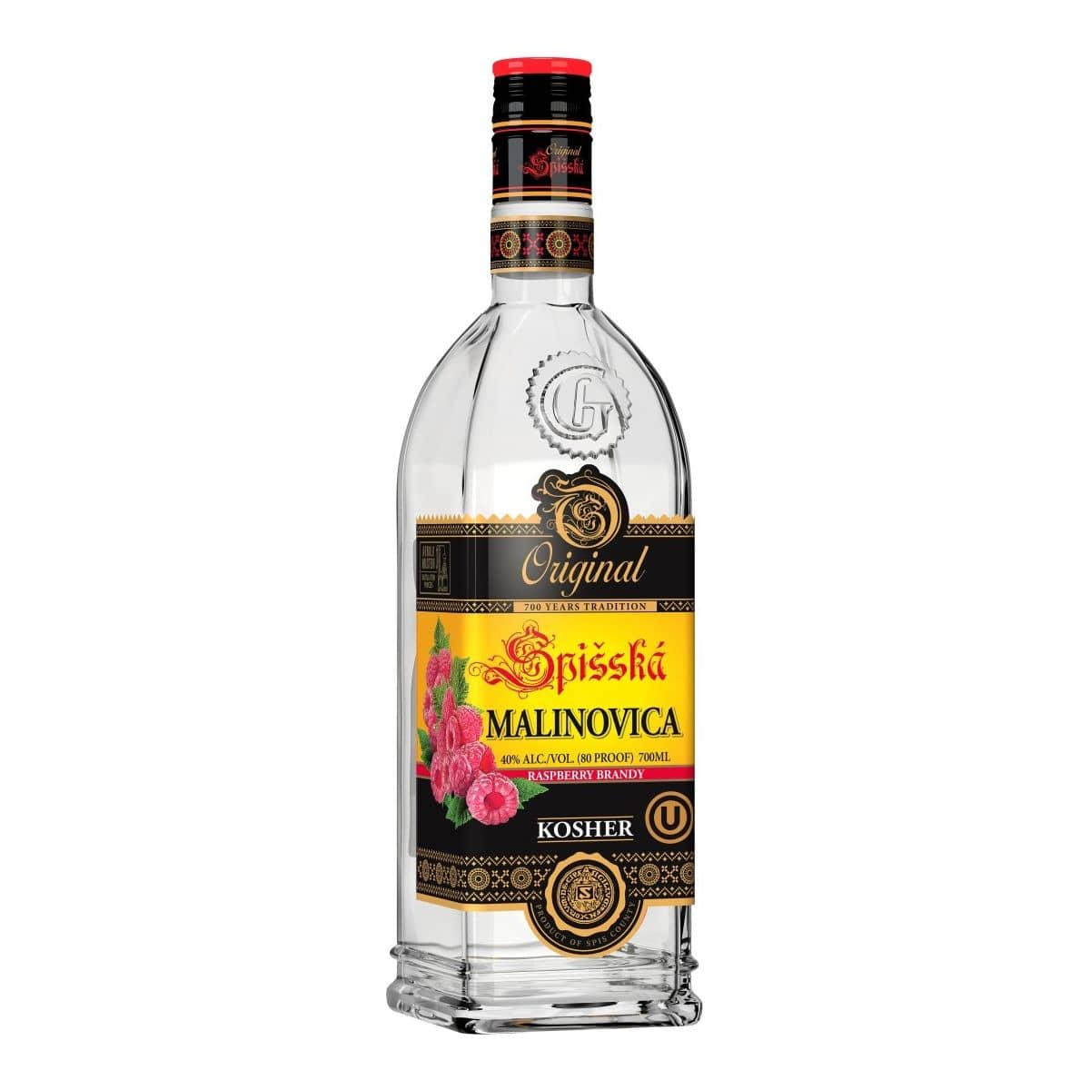 Original Spišská - Raspberry Brandy 40% , 700mL , KOSHER – Terra Global ...