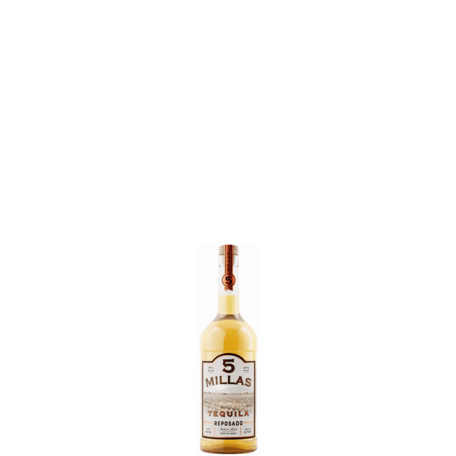 Tequila 5 Millas, 100% Agave, Reposado, 50 mL , 40% - Terra Global Beverages