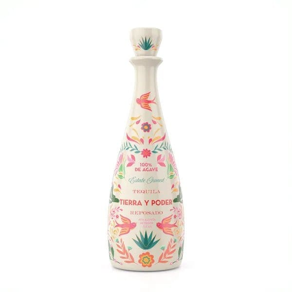 Tequila, Tierra Y Poder, Reposado, 100% Agave, 40% 750mL - Terra Global Beverages