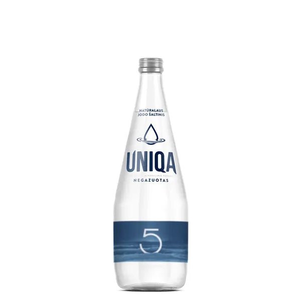 UNIQA , Water 330 mL , Glass Still Natural Artesian Mineral Water - Terra Global Beverages