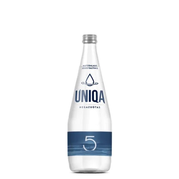 UNIQA , Water 330 mL , Glass Still Natural Artesian Mineral Water - Terra Global Beverages