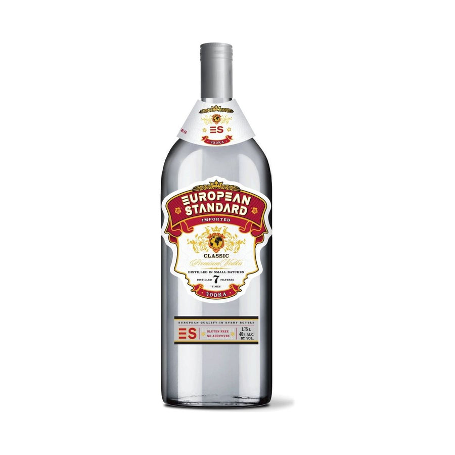 Vodka , European Standard, Imported , Classic Premium Vodka , 1.75L, 40% - Terra Global Beverages