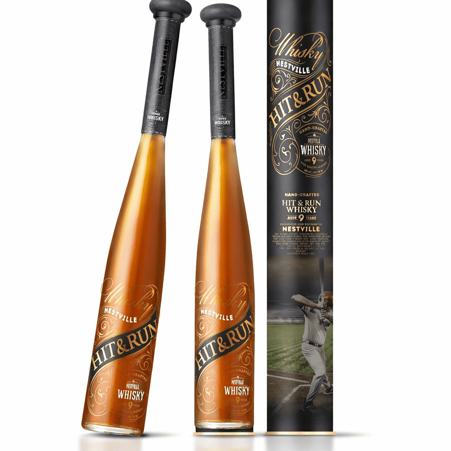 Whiskey, HIT & RUN WHISKY Nestville 9Y ,750 mL, 40% - Terra Global Beverages