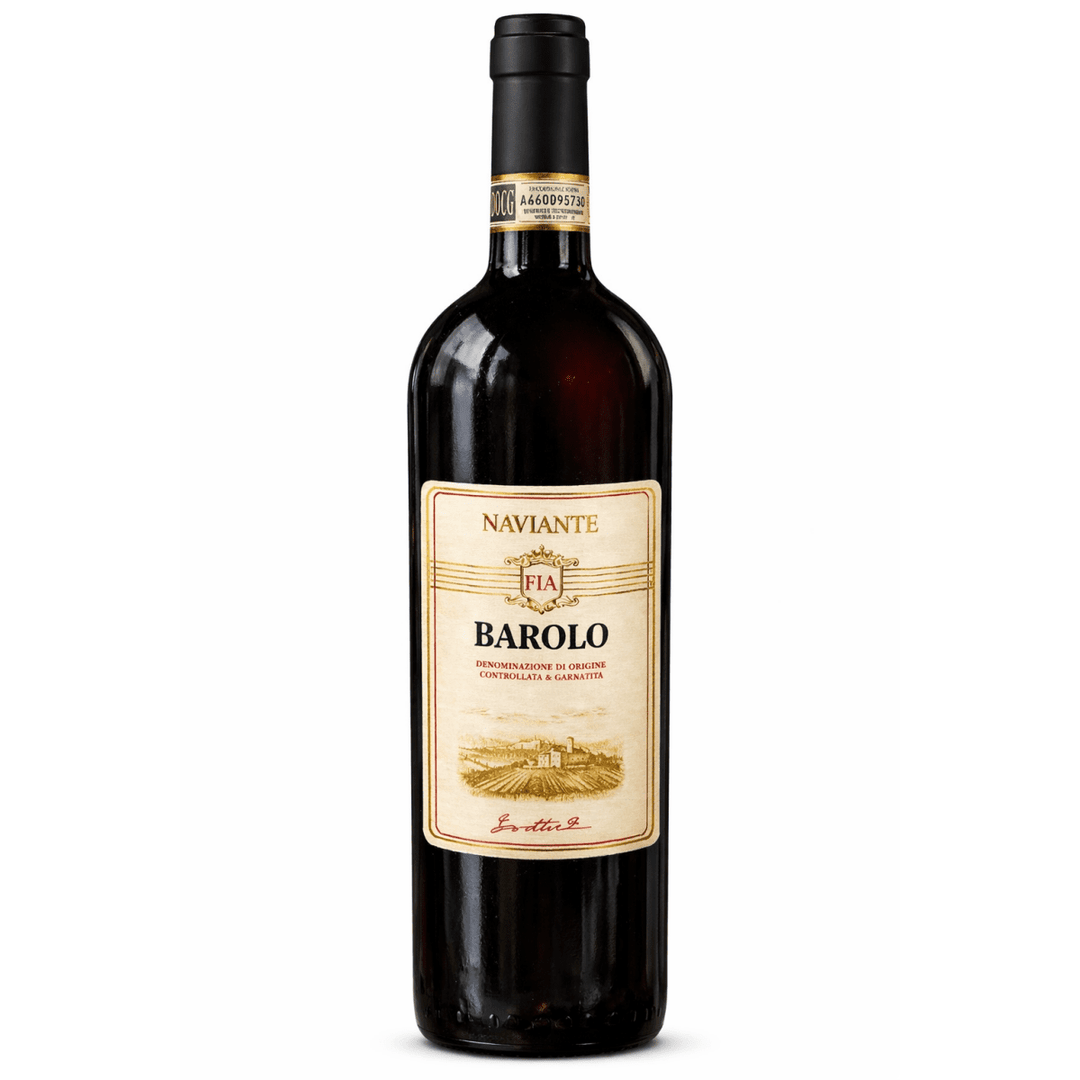 Wine, NAVIANTE, Barolo DOCG , Piemonte, Italy , 100% Nebbiolo , Red 2019 , 14% ABV (OU P , Kosher for Passover , Mevushal ) - Terra Global Beverages